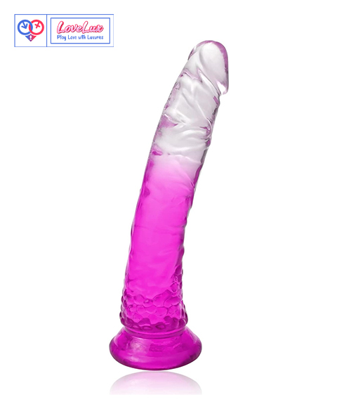 Super Soft Twin Colour Jelly Dildo for Women