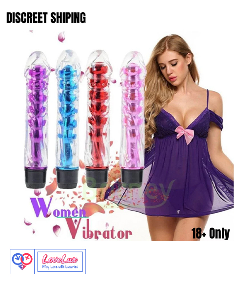 Soft Jelly Vibrating Stick - Strong Vibrator