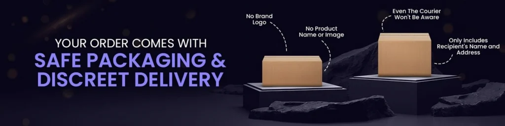 order comes with no brand logo, no product name and image use, Even the courier won't be aware, only include customer name and address from loveluxtoys