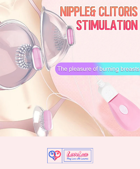 Electric Breast & Pussy Stimulators 10 Powerful Vibration