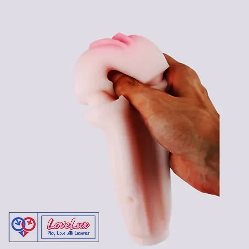 Fleshlight Pocket pussy Sucking Cup With Textured Real Vaginal Torch Shape Flesh Color India By Loveluxtoys.com