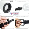 Manual Penis Enlargement Pump with Clear Cylinder Adjustable Vacuum Suction cock Enlargement loveluxtoys
