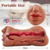 3 in 1 pocket pussy Vagina, Ass & Mouth masturbator cup with realistic tight design for men. India By Loveluxtoys.com
