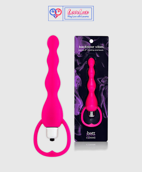 Soft Silicone Anal Beads Vibrator