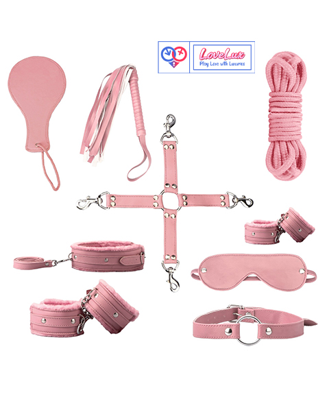 10 Piece Premium BDSM Set Pink