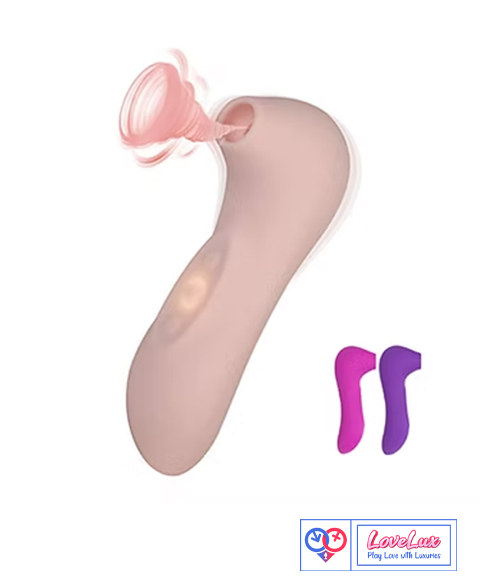 Suction Vibrator Silicone Sex Toy For Women WithÃ‚Â Various Vibration Settings