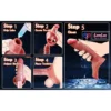 9 inch double hole penis sleeve realistic silicone penis sleeve skin tone India by loveluxtoys.com