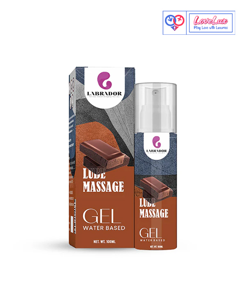 water based intimate lubricant chocolate flavour labrador
