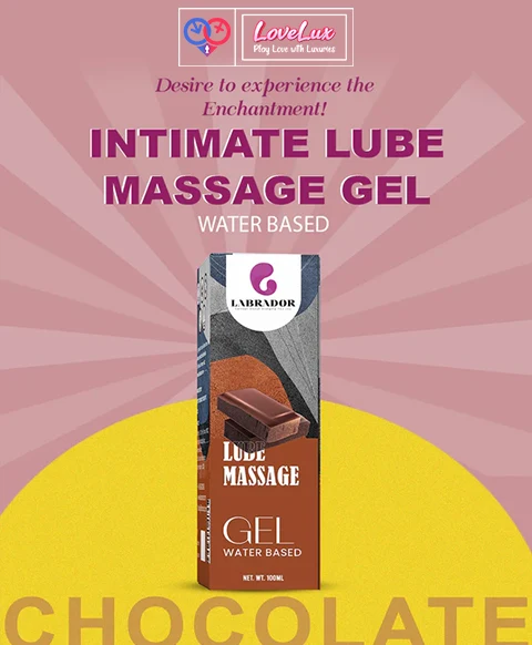 labrador chocolate flavoured water based lubricant 100 ml