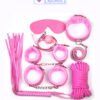 7 Piece Premium BDSM Set Pink