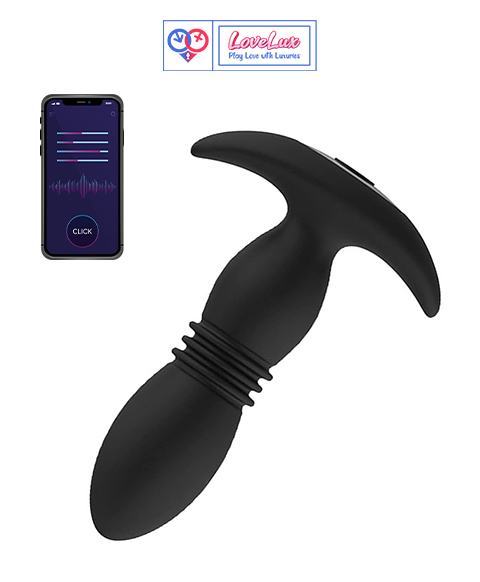 Mobile Controlled Anal Plug Vibrator with 7 Vibration Mode