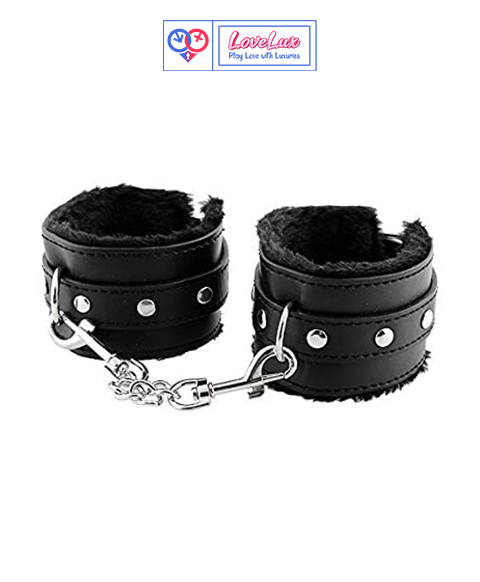 BDSM Bondage Handcuff Set Black