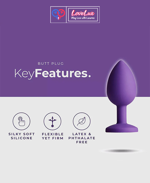 LoveLux Silicone Anal Plug