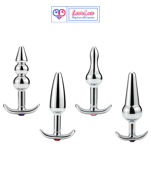 Metal Anal Plug - Set of 4
