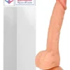 8 Inch Realistic Silicone Dildo with Strong Suction Cup