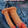 Pretty Love Hollow Strap-On Double Dildo Adjustable Harness Belt skin tone India by LoveLuxToys