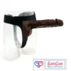 Strap-On Dildo 7 Inch Brown Adjustable Harness Silicon Dildo Realistic in India by LoveLuxToys