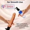 Ultra-Realistic Silicone Dildo – Soft Flexible with Suction Base Skin Tone India By LoveLuxtoys