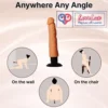 Ultra-Realistic Silicone Dildo – Soft Flexible with Suction Base Skin Tone India By LoveLuxtoys
