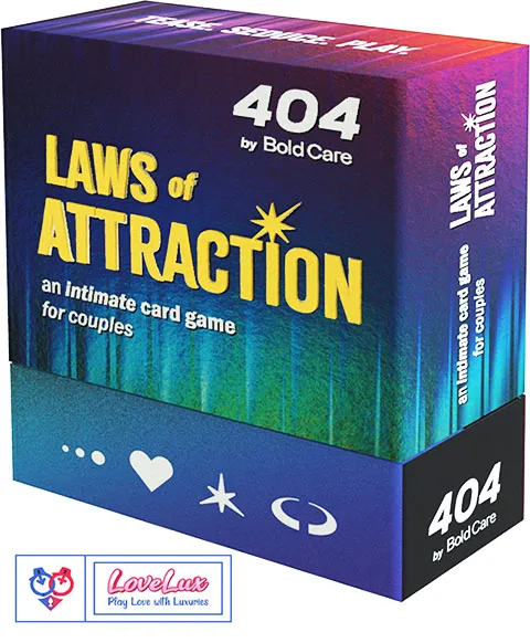 Romantic Couples Card Game – Laws of Attraction