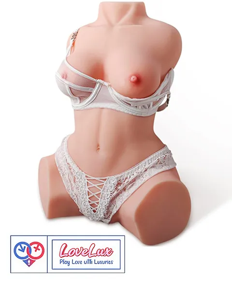 Xelina Lifelike Torso Sex Doll Male Masturbator pussy and anus 5kg skin tone LoveLuxToys India