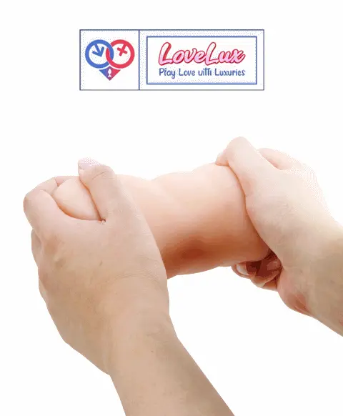 3 in 1 Pocket Pussy Realistic Tight Anus, Vagina and Mouth Sleeve in LoveLuxToys