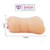 3 in 1 Pocket Pussy Realistic Tight Anus, Vagina and Mouth Sleeve in LoveLuxToys