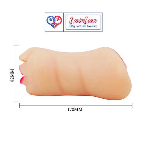 3 in 1 Pocket Pussy Realistic Tight Anus, Vagina and Mouth Sleeve in LoveLuxToys