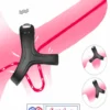 vibrating cock ring with 10 frequency settings and soft silicone design black color usb charging India DarkDesires.in