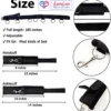 Bed Bondage Restraints Set Adult Toys Cuffs for Ankles and Hands Bed Restraint Strap Bondaged Bed Tie Downs for Bedroom Mattress Tie Down Straps for Bed Sex Accessories for Adults Couples for loveluxtoys Black color