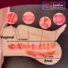 3D realistic mini sex doll masturbator with vagina, anal, and big breast design. Soft, lifelike, and easy to clean skin tone loveluxtoys